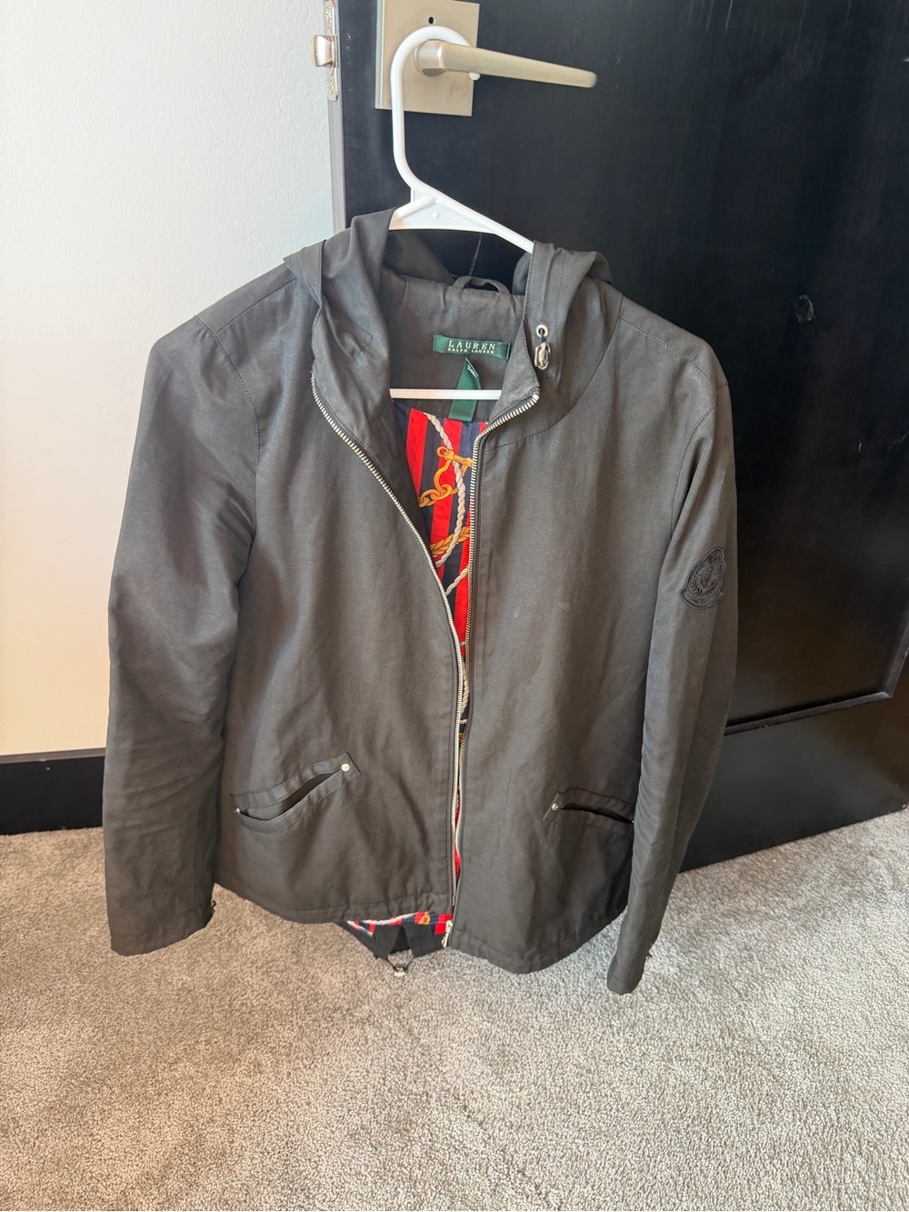 Women’s Black Hooded Jacket